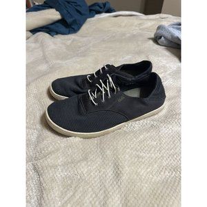 Olukai Shoes Mens Black Nohea Moku Mesh Slip On Sneaker Size 9 Casual Hawaii